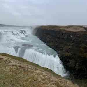 Gullfoss Wasserfall 2